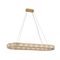 Подвесная люстра Newport Melody 8560/100 C oval gold polished М0070796