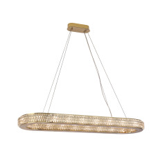 Подвесная люстра Newport Melody 8560/100 C oval gold polished М0070796