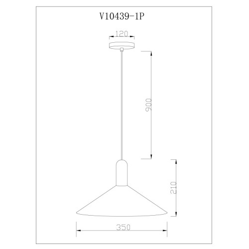 Подвесной светильник Moderli Forli V11550-1P