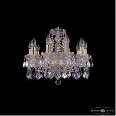 Подвесная люстра Bohemia Ivele Crystal 1413/10/165 G Leafs
