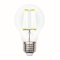 Лампа светодиодная филаментная (UL-00002872) Uniel E27 7W 3000K LED-A60-7W/WW/E27/CL/DIM GLA01TR