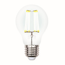Лампа светодиодная филаментная (UL-00002872) Uniel E27 7W 3000K LED-A60-7W/WW/E27/CL/DIM GLA01TR
