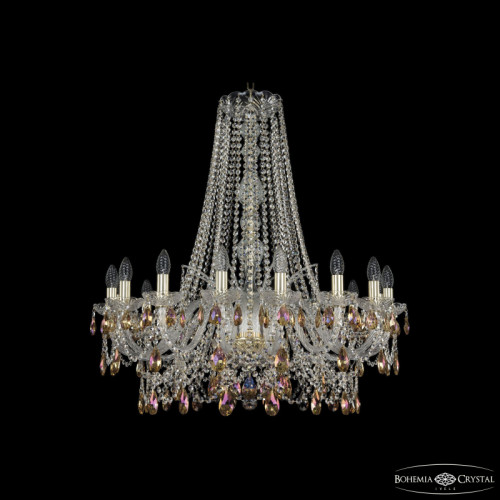 Подвесная люстра Bohemia Ivele Crystal 1411/16/300/h-90 G K777