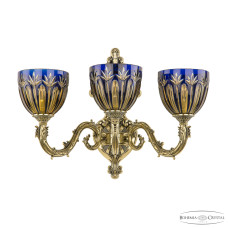 Бра Bohemia Ivele Crystal Florence 7101B15/3/210 GB P1 U Amber-Blue/H-1I