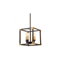 Подвесная люстра Lumina Deco Waldorf LDP 1140-4 BK+MD