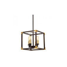 Подвесная люстра Lumina Deco Waldorf LDP 1140-4 BK+MD