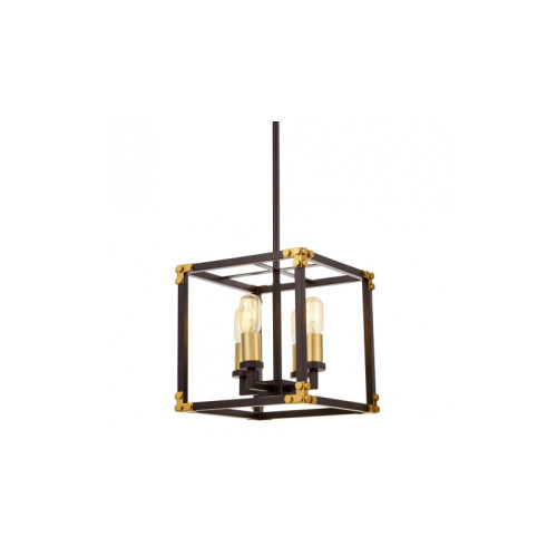 Подвесная люстра Lumina Deco Waldorf LDP 1140-4 BK+MD