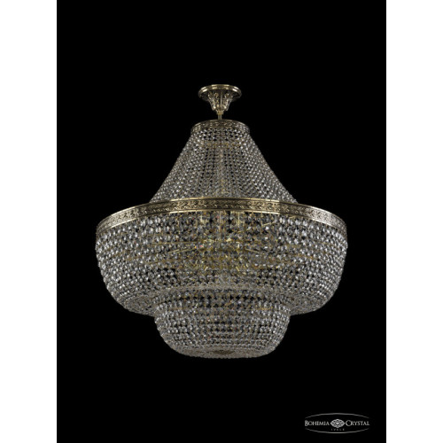 Люстра на штанге Bohemia Ivele Crystal 19101/H1/80IV GB