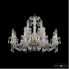 Подвесная люстра Bohemia Ivele Crystal 1402/8+4/240 G