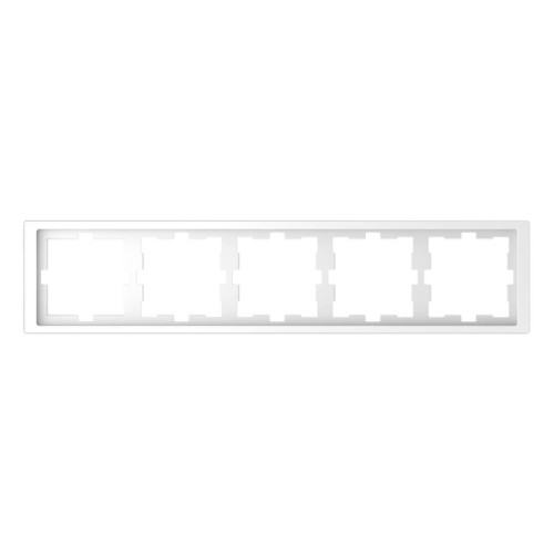 Рамка 5-постовая Schneider Electric Merten D-Life MTN4050-6535