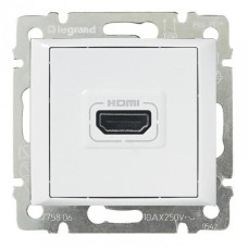 Розетка HDMI Legrand Valena белая 770085