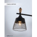 Люстра на штанге Seven Fires Olban SF3389/3C-BK-WD