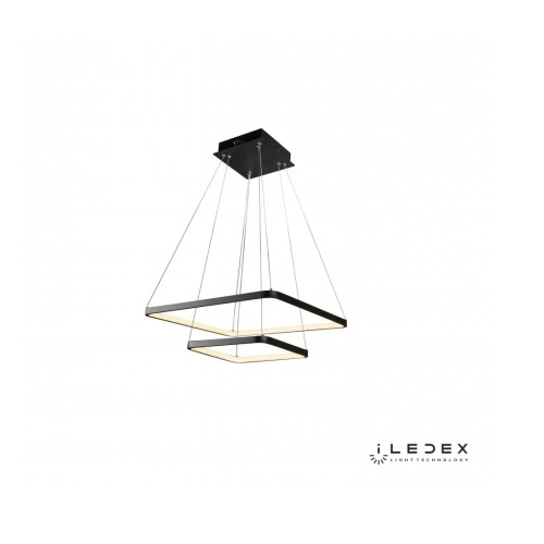 Подвесная люстра iLedex Venus 8153-500+300-D-T BK