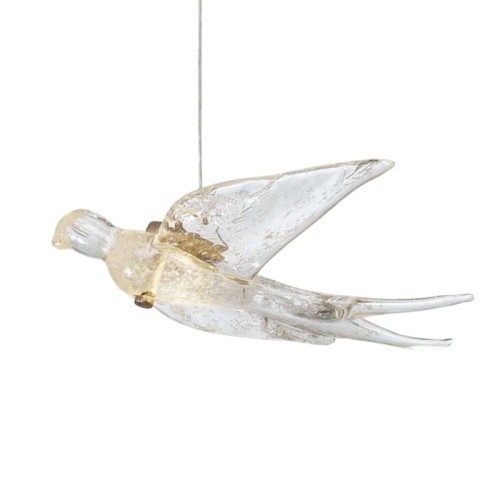 Подвесной светильник Delight Collection 12966-1P clear/gold