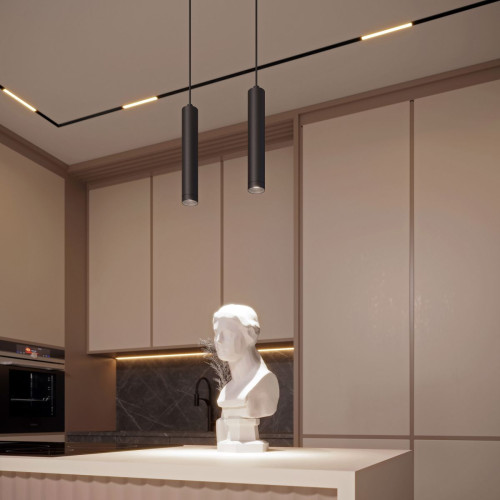 Трековый магнитный светильник Arlight MAG-ORIENT-FLAT-L690-24W Day4000 (BK, 100 deg, 48V, DALI) (IP20 Металл) 035568(1)