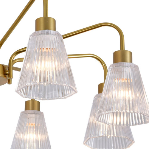 Люстра на штанге Escada Berzelia 150001/8R Copper ES0000029