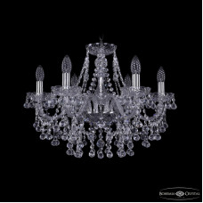 Подвесная люстра Bohemia Ivele Crystal 1409/6/195 Ni