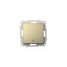 Выключатель одноклавишный проходной ELBI Zena Vega 609-011400-209