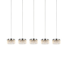 Подвесной светильник Delight Collection MD21020075 MD21020075-5B chrome