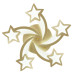 Потолочная люстра Natali Kovaltseva Star INNOVATION STYLE 83060
