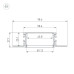 Профиль Arlight FANTOM-W49-2000 ANOD 046430