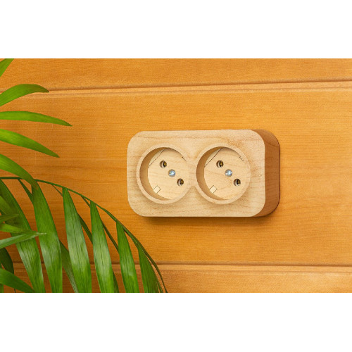 Розеточный блок двойной б/з Legrand Quteo 782281