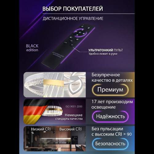 Потолочная люстра Natali Kovaltseva Vio LED LAMPS 81453