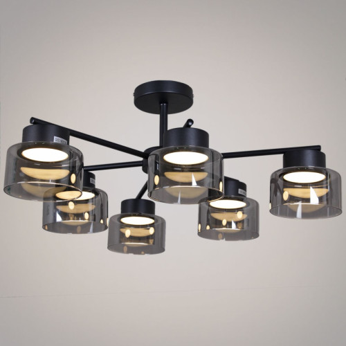 Люстра на штанге Reluce 47010-0.3-06 BK Люстра на штанге Reluce 47010-0.3-06 BK