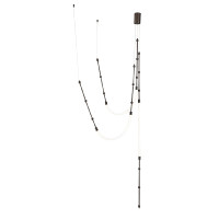 Подвесная люстра Indigo Corda 14010/3P Chrome V000061L