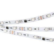 Светодиодная лента Arlight SPI-B30-10mm 12V RGB-PX3 (7.2W/m, IP20, 5060, 5m) 026368(2)