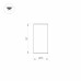 Уличный потолочный светильник Arlight LGD-Forma-Surface-R90-12W Warm3000 037262