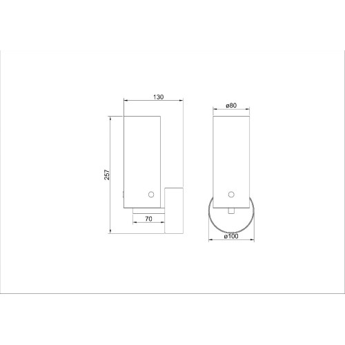 Бра Arte Lamp Lanterna A3606AP-8BK