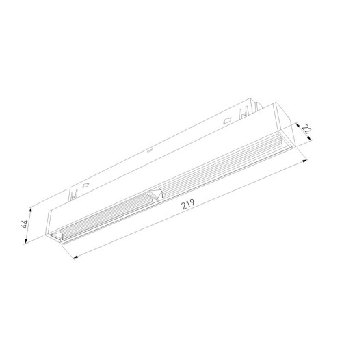Трековый светильник Elektrostandard Slim Magnetic 4690389178948