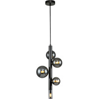 Подвесная люстра Indigo Canto 11026/5P Black V000238