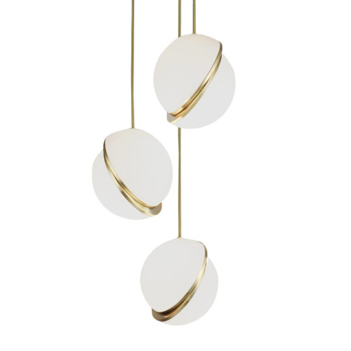 Подвесной светильник Delight Collection Crescent 9182P/3S brass Подвесной светильник Delight Collection Crescent 9182P/3S brass